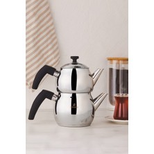 Feyza Design Mini Indüksiyon Tabanlı Çaydanlık, Şık ve Kullanışlı Tasarım