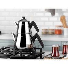 Feyza Design Çaydanlık Takımı, Orta Boy, Şık ve Dayanıklı Set