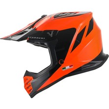 Kask Fullface Stardust Sway Turuncu L
