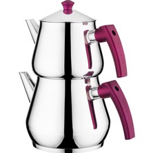 Feyza Design Şık Orta Boy Çaydanlık, Sağlıklı ve Dayanıklı, Modern Tasarım