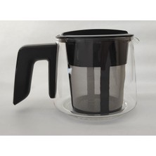 Feyza Design Cam Çay Makinesi Süzgeçli, Pratik ve Şık Tasarım