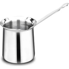 Feyza Design Şık ve Dayanıklı 4'lü Klasik Çeyrek Fincan Cezve Seti