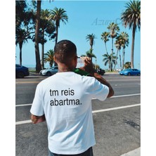 Tm Reis Abartma Baskılı Unisex T-Shirt
