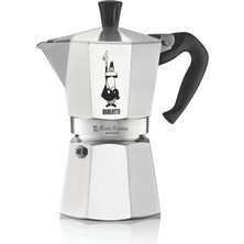 Feyza Design Klasik 3 Kişilik Alüminyum Moka Pot, Şık ve Dayanıklı Kahve Makinesi
