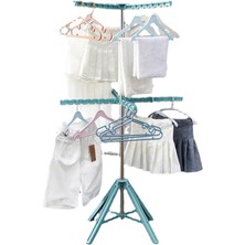 Özgürce Pratik Katlanabilir 2 Katlı 8 Kanatlı Çamaşır Kurutmalık