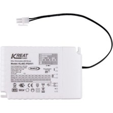 Gümrük Bey Modern Ofis Aydınlatmaları Için Tasarlanmış Dalı Dimmbarer LED Treiber 40W