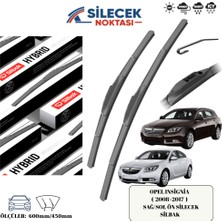 Opel Insignia ( 2008>2017 ) Araca Özel Ön Sağ-Sol Silecek Silbak  600MM/450MM SH2418