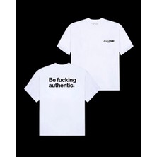 Be Authentic Baskılı Unisex T-Shirt
