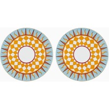 La Doublej Ra 2’li Porselen Tatlı Tabağı Seti