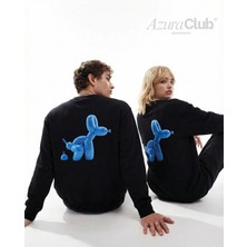 Luxury Dog Baskılı Unisex Sweatshirt