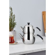 Feyza Design Iklim Indüksiyon Tabanlı Midi Çaydanlık, Şık ve Fonksiyonel Tasarım