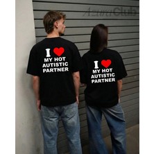 I Love My Hot Baskılı Unisex T-Shirt