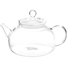 Feyza Design Cam Demlik 980ML, Şık ve Dayanıklı Çay Demliği