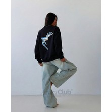 Rave Body Baskılı Unisex Sweatshirt