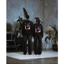 Blonde Race Baskılı Unisex Sweatshirt