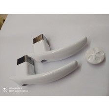 Feyza Design Beyaz Takım Çaydanlık Kulpu, Şık ve Kullanışlı Ev Aksesuarı