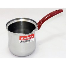 Feyza Design Eminox Çelik Cezve 7 No 800 Ml, Dayanıklı ve Şık Mutfak Gereci