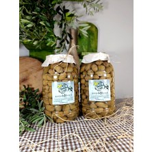 Aydın Yöresi Kalamata Cinsi Sofralık Tatlandırılmış Kırma Yeşil Zeytin (2+2 Kg)