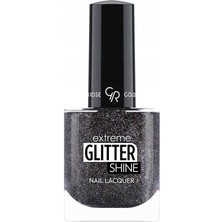 Hype Store Golden Rose Glitter Shine Nail Lacquer NO:212
