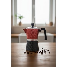 Feyza Design Takım Moka Pot 6 Fincan, Şık ve Dayanıklı Kahve Demleme Aracı