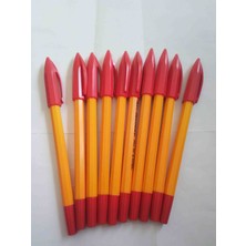 10- Adet Mikro Kırmızı Tükenmez Kalem