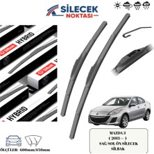 Mazda 3  ( 2013>> ) Araca Özel Ön Sağ-Sol Silecek Silbak  600MM/450MM SH2418