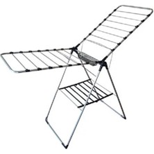 Özgürce Sağlam Demirli Çamaşır Kurutmalık ve Mandallı Sepet