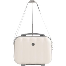 Hype Store Abs Makyaj Çantası V305-M Kemik Gri