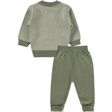 Civil Baby Hırkalı 6-18 Ay Takım - Yeşil 12-18 Ay