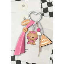 Miniso Minini Koleksiyon Dopamin Oturma Duruşu 3D Anahtarlık