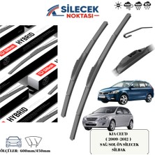 Kıa Cee'd - Cee'd Sporty Wagon ( 2009>2012 ) Araca Özel Ön Sağ-Sol Silecek Silbak  600MM/450MM SH2418