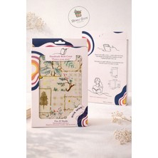 Renkli Izler Atölyesi Koruyucu Kitap Kılıfı (Doğa Atlası Temalı)