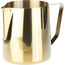 Feyza Design Şık ve Dayanıklı 300 cc Süt Potu, Zarif Altın Detaylı Tasarım