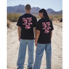 Keep Going Baskılı Unisex T-Shirt