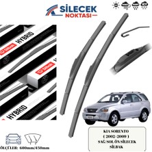 Kıa Sorento  ( 2002>2009 ) Araca Özel Ön Sağ-Sol Silecek Silbak  600MM/450MM SH2418