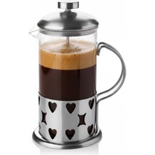 Feyza Design Kahve Demleme Aleti 350ML, Şık ve Kullanışlı French Press Tasarımı