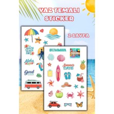 Birikiyedi 2 Sayfa Yaz Temalı Sticker Set Bullet Journal,defter,ajanda,laptop Için Uygun