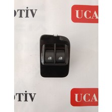 OEM Sol Ön Cam Düğmesi Orjinal - Fiat Fiorino 735461275