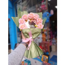 Aynalı LED Çiçek Buketi – Sevgiliye Romantik Hediye