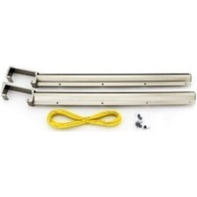 Özgürce Kare Alüminyum Balkon Çamaşırlık ve Küpeşte 80X30 cm