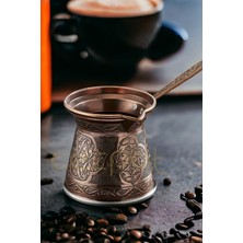 Feyza Design 3 Kişilik Döküm Cezve, Indüksiyon Ocaklara Uyumlu, 150 ml