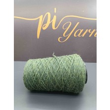 Pi Yarn %70 Yün Içerikli Ip 500GR Twieetli Yeşil