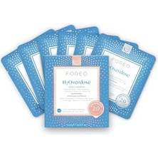 Skygo H2OVERDOSE Advanced Collection 2.0 Ufo Aktif Maske - Nemlendirici - Güzellik ve Kişisel Bakım - Hyaluronik Asit ve E Vitamini - Tüm Cilt Tipleri - Kuru ve Pullanan Cilt - 1 Pakette 6 Adet