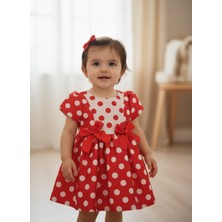 Jolanda Puantiyeli Bebek Özel Gün & Bayram Elbisesi