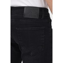 Geco Erkek Slim Fit Dar Kesim Pamuklu Esnek Likralı Denim Jean Kot Pantolon