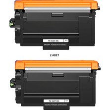 Brother DCP-L5510DN Siyah-Beyaz Lazer Yazıcı Uyumlu TN3607XXL (TN-3607) 11.000 Sayfalık Çipli Muadil Toner  2 Adet