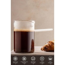 Feyza Design Cam Cezve Seti, Şık ve Dayanıklı 2'li Kahve Pişirme Takımı