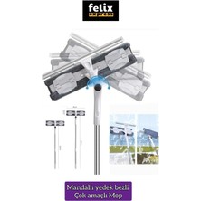 Funflex Paletli Oynar Başlıklı Camsil Çekçek Cam Silme Aparatı