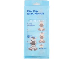 DS LLC Mini Cep Islak Mendil Günlük Pratik 8&amp;#39;li Paket (4887)