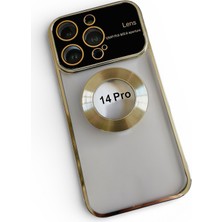 Tredonim Apple iPhone 14 Pro Uyumlu Kamera Korumalı Premium Telefon Kılıfı - Gri